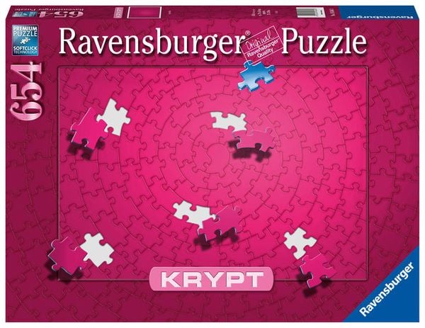 Puzzle Ravensburger Krypt Pink 654 Teile