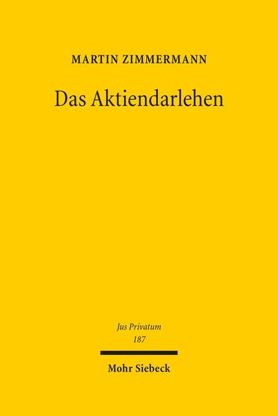 Produktbild: Das Aktiendarlehen