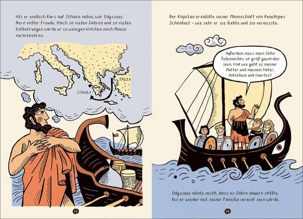 Produktbild: Die Odyssee. Graphic Novel