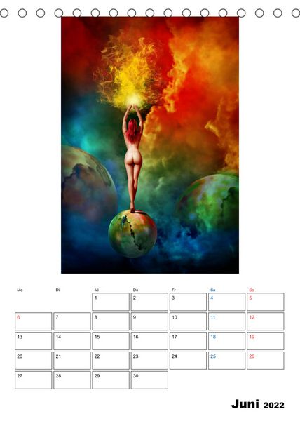 Produktbild: Phantastischer Realismus - Neue Welten (tischkalender 2022 Din A5 Hoch)