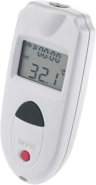 Produktbild: VOLTCRAFT IR110-1S Infrarot-Thermometer Optik 1:1 -33 - +110&deg;C Pyrometer