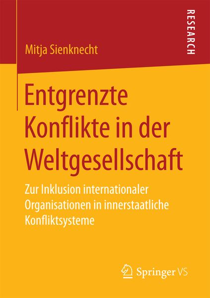 Produktbild: Entgrenzte Konflikte in der Weltgesellschaft
