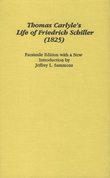 Produktbild: Thomas Carlyle's the Life of Friedrich Schiller
