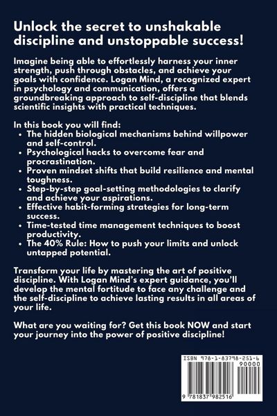 Produktbild: The Power of Positive Self-Discipline