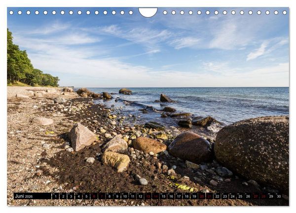 Produktbild: Insel Fehmarn - Impressionen eines Sommertages an der Ostsee (Wandkalender 2026 DIN A4 quer), CALVENDO Monatskalender