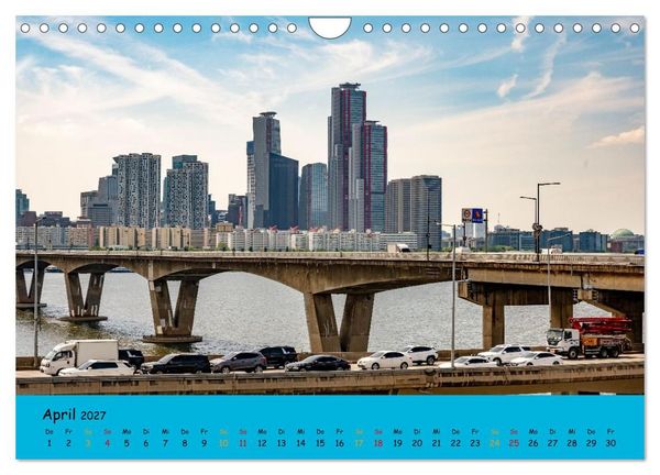 Produktbild: Seoul - Die Seele Koreas (Wandkalender 2027 DIN A4 quer), CALVENDO Monatskalender