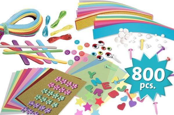 Produktbild: LENA 42664 - Bastelkoffer Jumbo pink