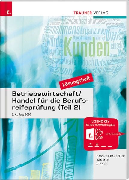 Produktbild: Betriebswirtschaft/Handel f&uuml;r die Berufsreifepr&uuml;fung (Teil 2) L&ouml;sungsheft