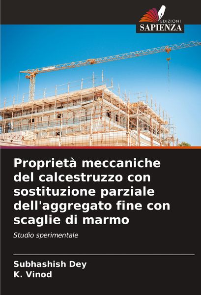 Produktbild: Propriet&agrave; meccaniche del calcestruzzo con sostituzione parziale dell'aggregato fine con scaglie di marmo