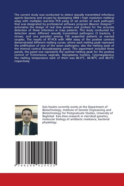 Produktbild: High resolution melting assay for detection STD bacterial infections