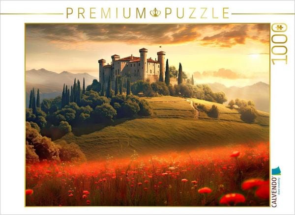 Produktbild: CALVENDO Puzzle Sommerabend | 1000 Teile Lege-Gr&ouml;&szlig;e 64x48cm Foto-Puzzle f&uuml;r gl&uuml;ckliche Stunden