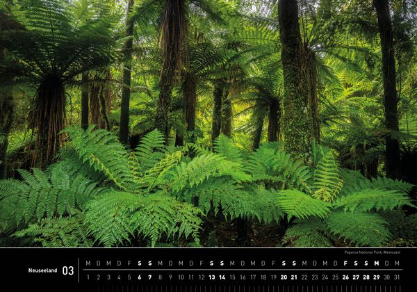 Produktbild: Neuseeland Premiumkalender 2027