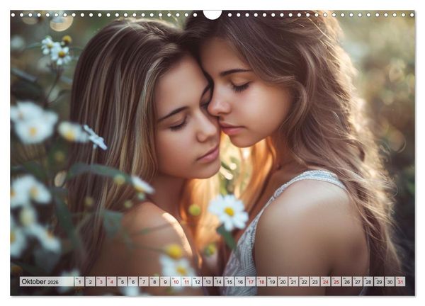 Produktbild: Farben der Liebe: Bunte Vielfalt des Herzens (Wandkalender 2026 DIN A3 quer), CALVENDO Monatskalender