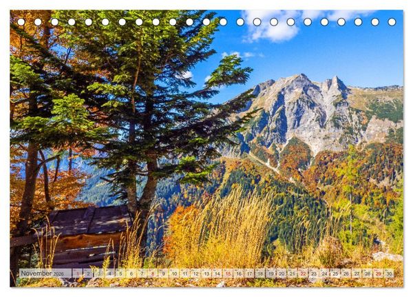 Produktbild: Ru&szlig;bach am Pass Gsch&uuml;tt (Tischkalender 2026 DIN A5 quer), CALVENDO Monatskalender