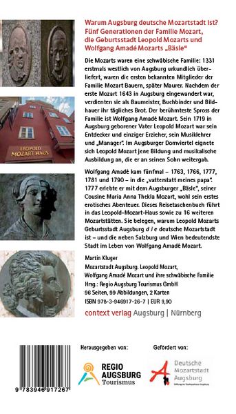 Produktbild: Mozartstadt Augsburg