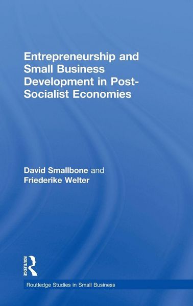 Produktbild: Entrepreneurship and Small Business Development in Post-Socialist Economies