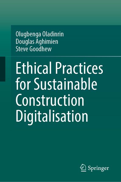 Produktbild: Ethical Practices for Sustainable Construction Digitalisation