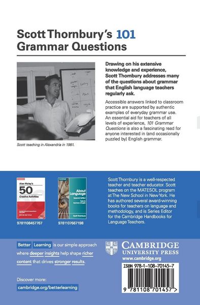 Produktbild: Scott Thornbury's 101 Grammar Questions Pocket Editions