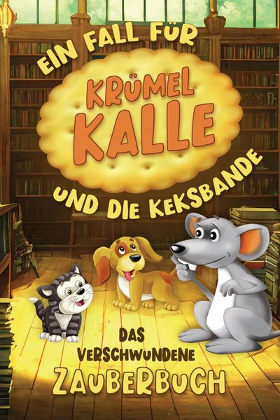 Produktbild: Das verschwundene Zauberbuch - Ein Fall f&uuml;r Kr&uuml;mel Kalle und die Keksbande