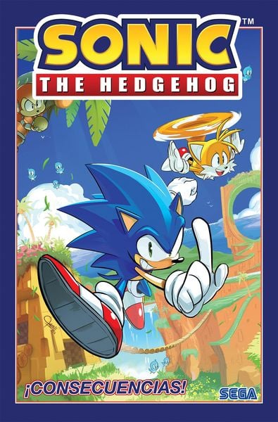 Produktbild: Sonic the Hedgehog, Vol. 1: &iexcl;Consecuencias! (Sonic The Hedgehog, Vol 1: Fallout! Spanish Edition)
