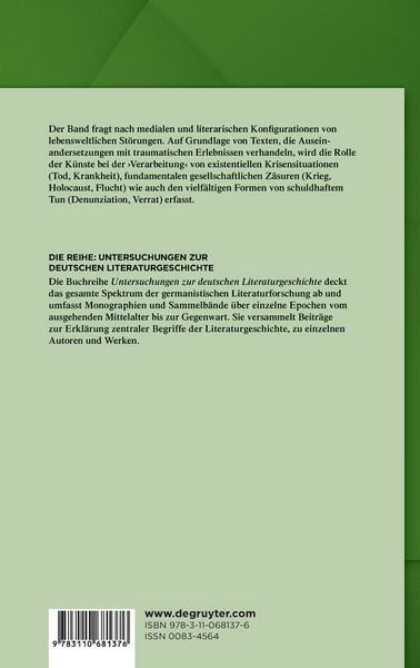 Produktbild: Trauma-Erfahrungen und St&ouml;rungen des &sbquo;Selbst&lsquo;