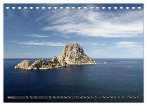 Produktbild: Ibiza - Balearen (Tischkalender 2027 DIN A5 quer), CALVENDO Monatskalender