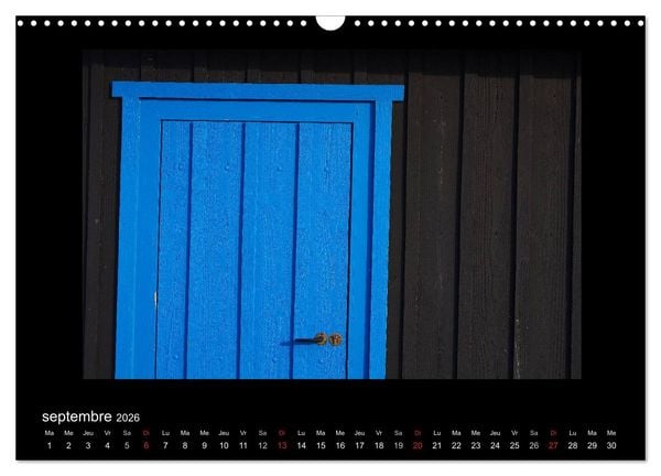 Produktbild: Les Cabanes d'Ol&eacute;ron (Calendrier mural 2026 DIN A3 vertical), CALVENDO calendrier mensuel