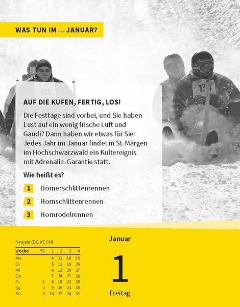 Produktbild: Langenscheidt Quizkalender Deutsch 2027