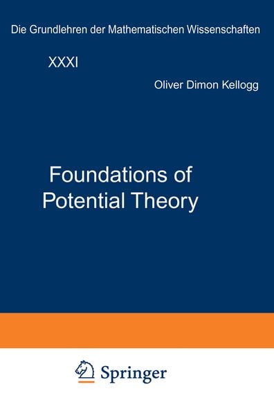 Produktbild: Foundations of Potential Theory