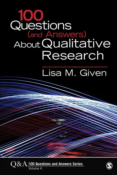 Produktbild: 100 Questions (and Answers) About Qualitative Research