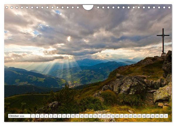 Produktbild: Wagrain Kleinarl im sch&ouml;nen Salzburger Land (Wandkalender 2026 DIN A4 quer), CALVENDO Monatskalender