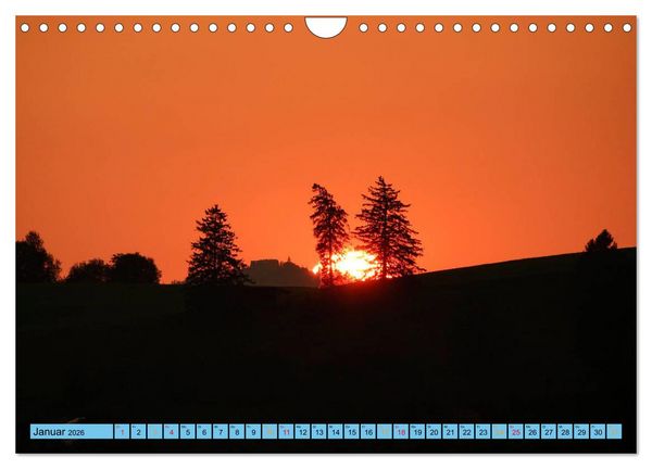Produktbild: Sch&ouml;ner Forggensee (Wandkalender 2026 DIN A4 quer), CALVENDO Monatskalender
