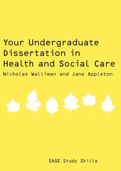 Produktbild: Your Undergraduate Dissertation in Health and Social Care