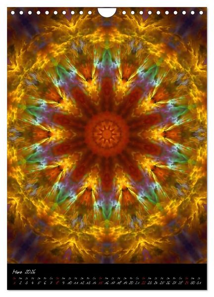 Produktbild: Mandala - Esoterik & Meditation (Wandkalender 2026 DIN A4 hoch), CALVENDO Monatskalender