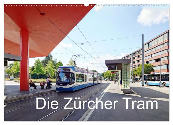 Produktbild: Die Z&uuml;rcher Tram (Wandkalender 2026 DIN A2 quer), CALVENDO Monatskalender