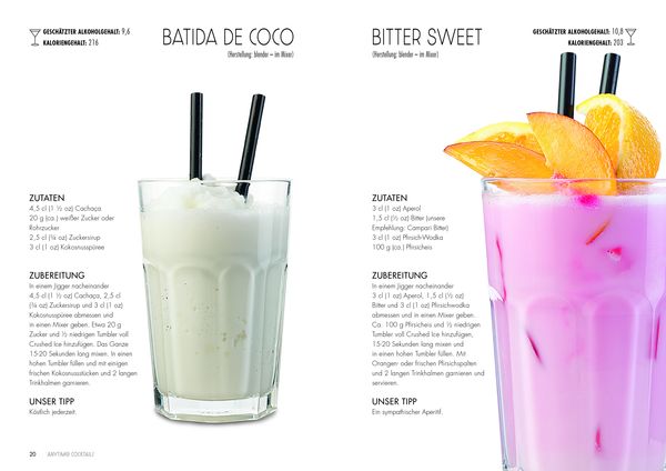 Produktbild: Cocktails, Drinks & Longdrinks