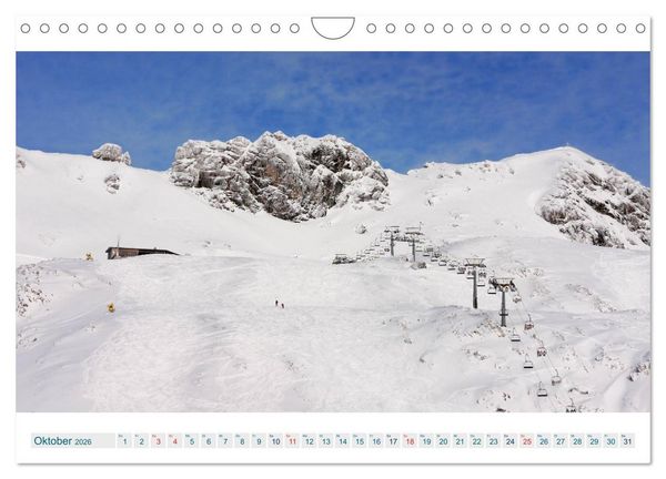 Produktbild: Oberstdorf. Atemberaubende Ansichten aus den Allg&auml;uer Alpen (Wandkalender 2026 DIN A4 quer), CALVENDO Monatskalender