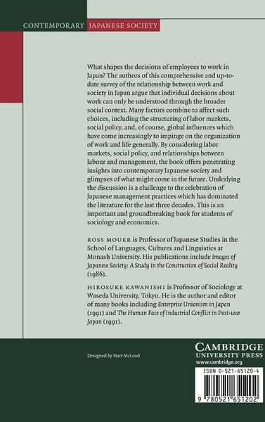 Produktbild: A Sociology of Work in Japan