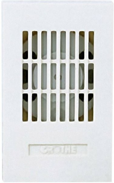 Produktbild: Grothe 24083 Klingel 24V (max) 85 dBA Wei&szlig;