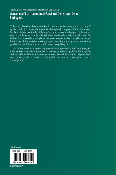 Produktbild: Genomics of Plant-Associated Fungi and Oomycetes: Dicot Pathogens