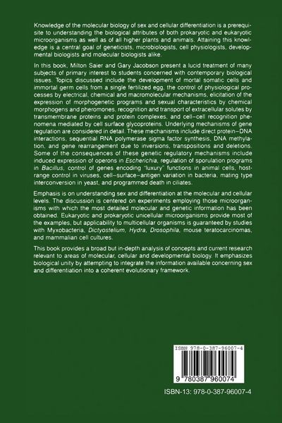 Produktbild: The Molecular Basis of Sex and Differentiation