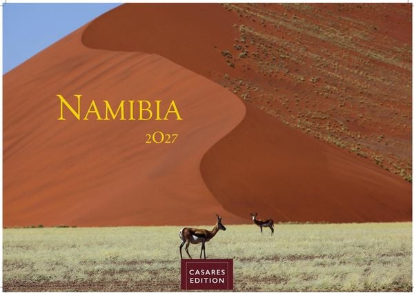 Namibia Kalender 2027 – Wandkalender | Fotokalender Afrika 35x50 cm - . mit atemberaubenden Landschaftsfotos und der Tierwelt.