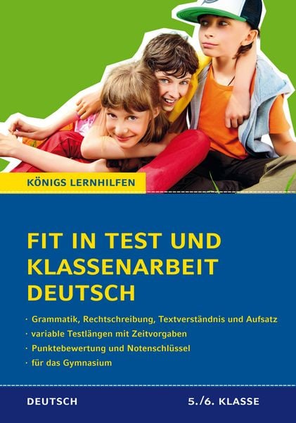 Produktbild: Fit in Test und Klassenarbeit &ndash; Deutsch 5./6. Klasse Gymnasium