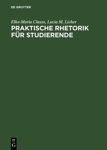 Produktbild: Praktische Rhetorik f&uuml;r Studierende