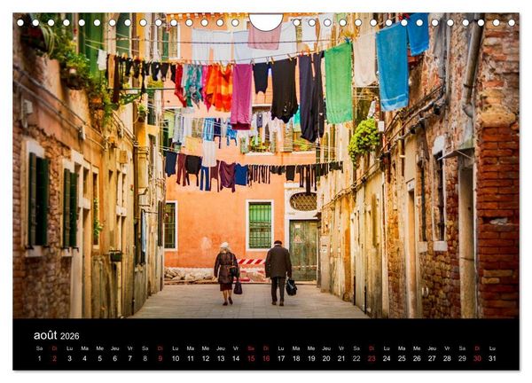 Produktbild: Venise Impressions (Calendrier mural 2026 DIN A4 vertical), CALVENDO calendrier mensuel