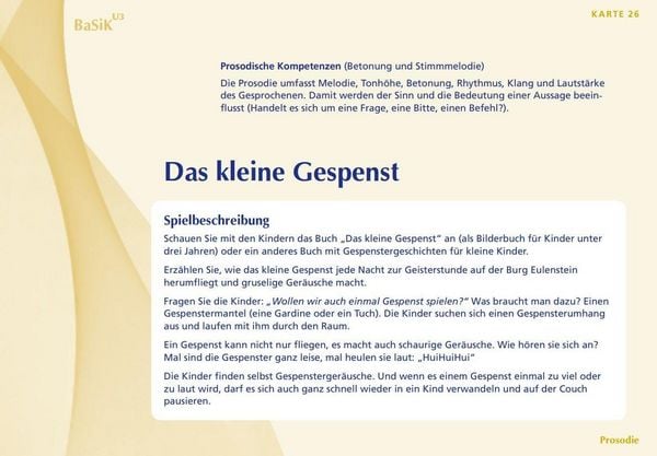 Produktbild: BaSiK U3. Das Kartenset