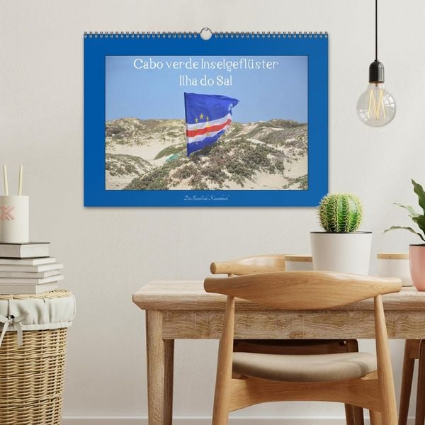 Produktbild: Cabo verde Inselgefl&uuml;ster - Ilha do Sal (Wandkalender 2026 DIN A3 quer), CALVENDO Monatskalender