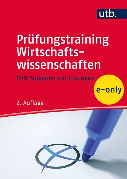 Produktbild: Pr&uuml;fungstraining Wirtschaftswissenschaften