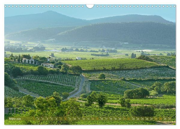 Produktbild: Provence mit allen Sinnen (Wandkalender 2026 DIN A3 quer), CALVENDO Monatskalender