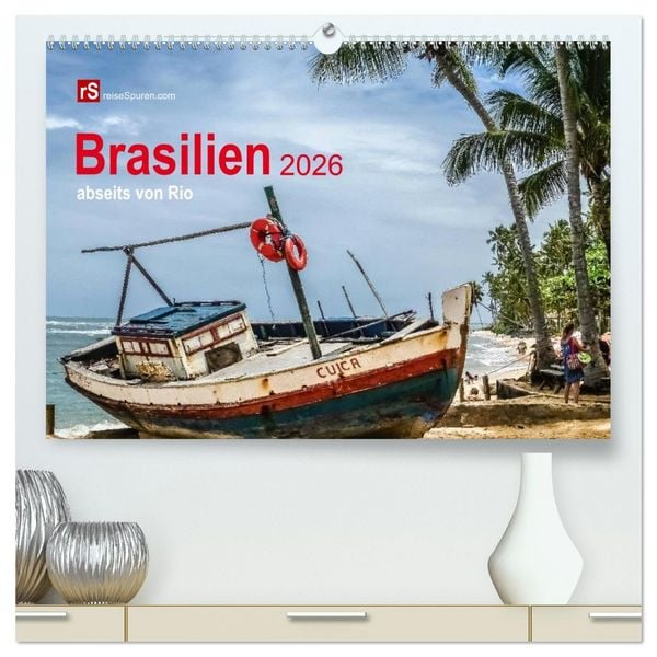 Produktbild: Brasilien 2026 abseits von Rio (hochwertiger Premium Wandkalender 2026 DIN A2 quer), Kunstdruck in Hochglanz